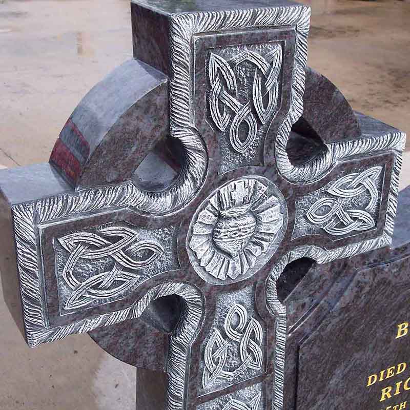 McGovern Memorial Celtic Cross Gravestone