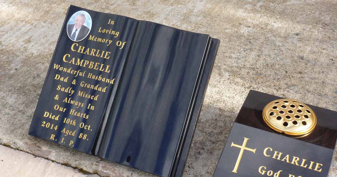 husband grave ornaments