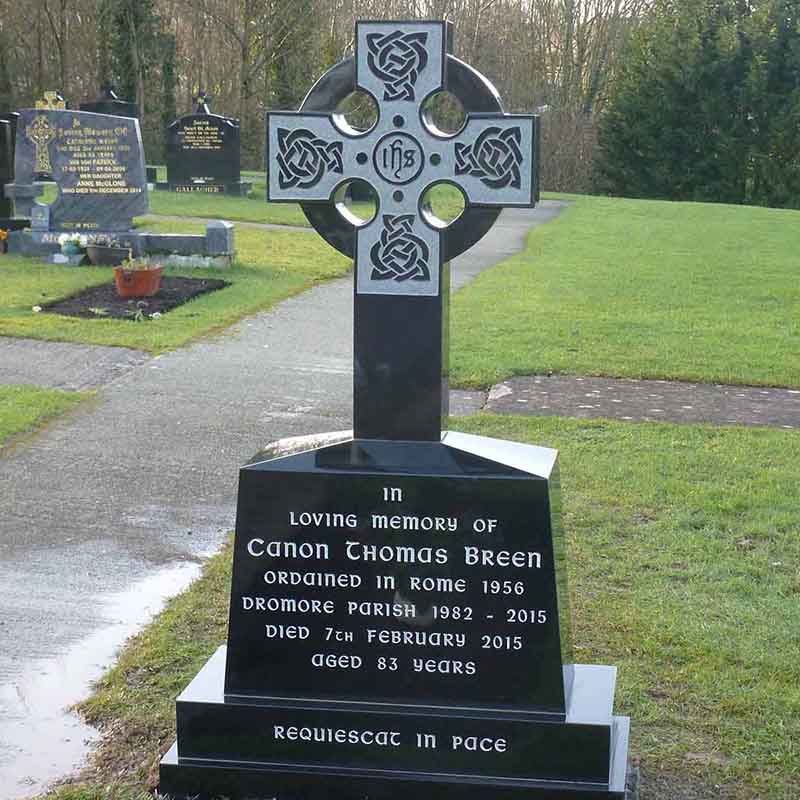 McGovern Memorial Celtic Cross Gravestone