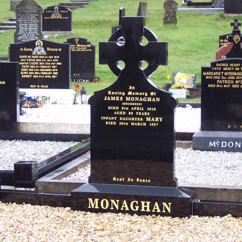 McGovern Memorial Celtic Cross Gravestone