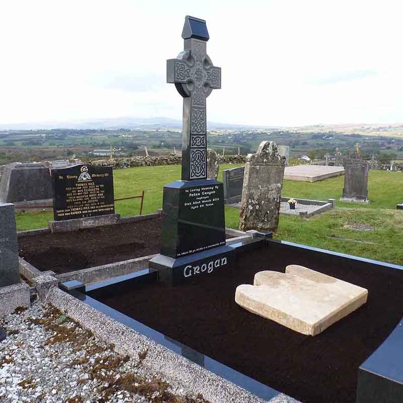 McGovern Memorial Celtic Cross Gravestone