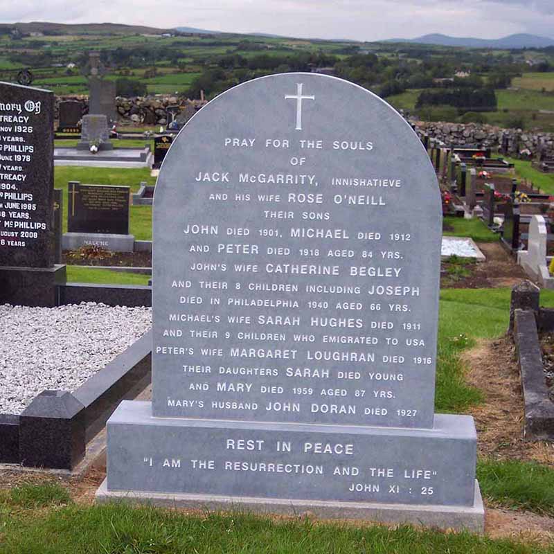 McGovern Memorial Headstones and Gravestones