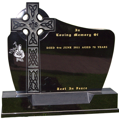 Letter Engraving Headstone